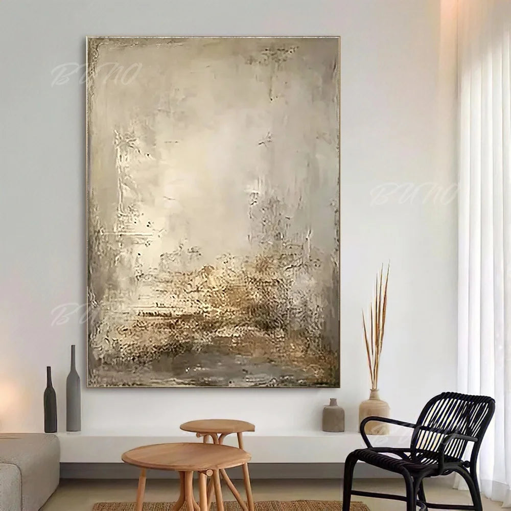 Wabi Sabi Golden Painting
