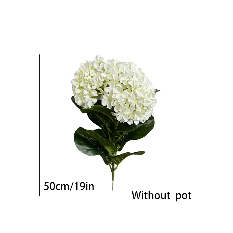 Artificial Hydrangea Tree Faux Potted