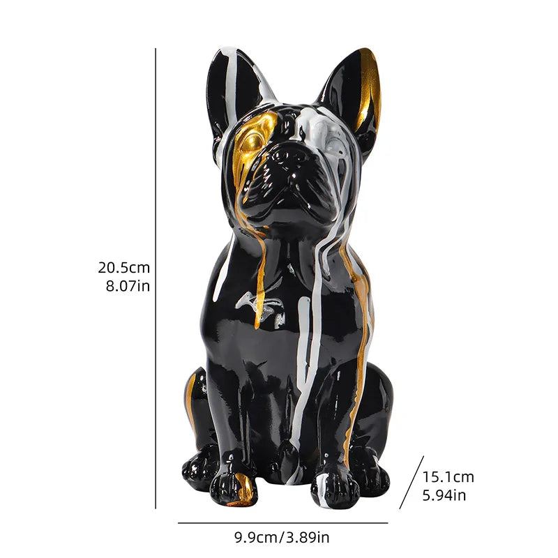 French Bulldog Sculpture Home Decor