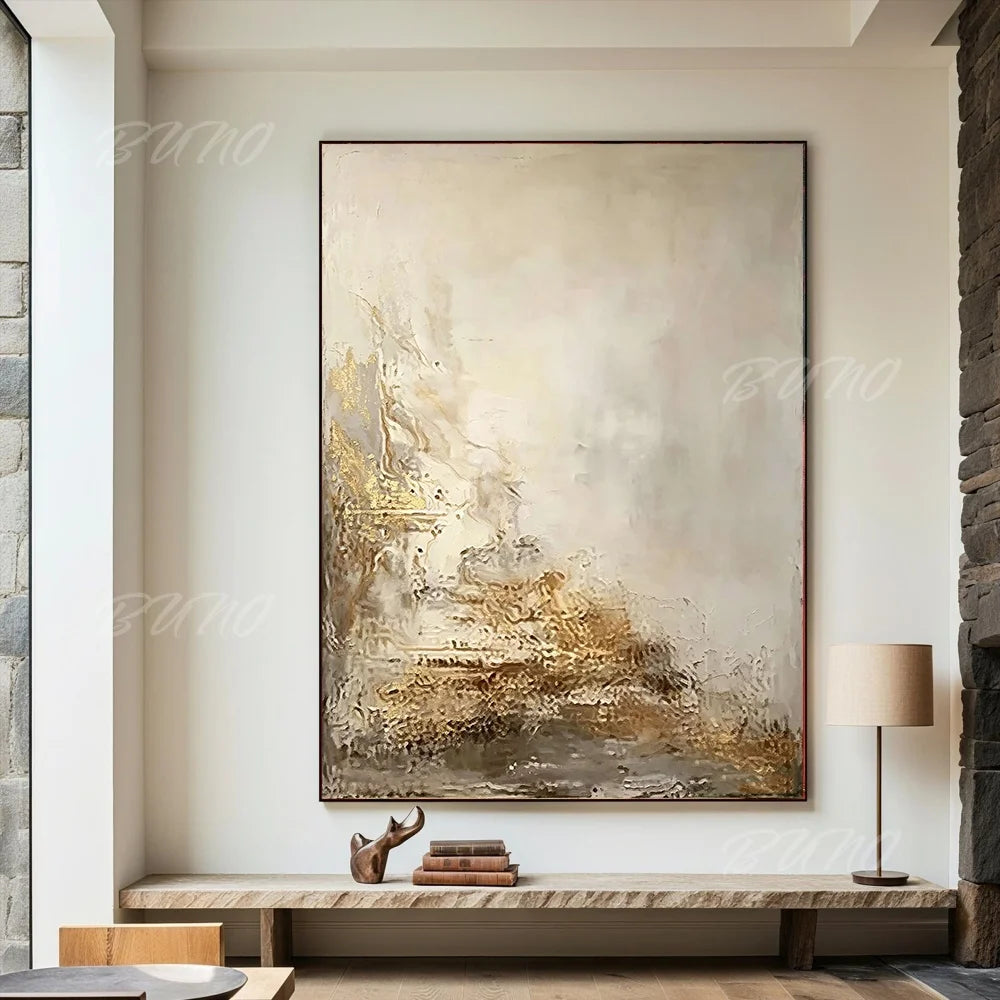 Gold Earth Tone Seascape