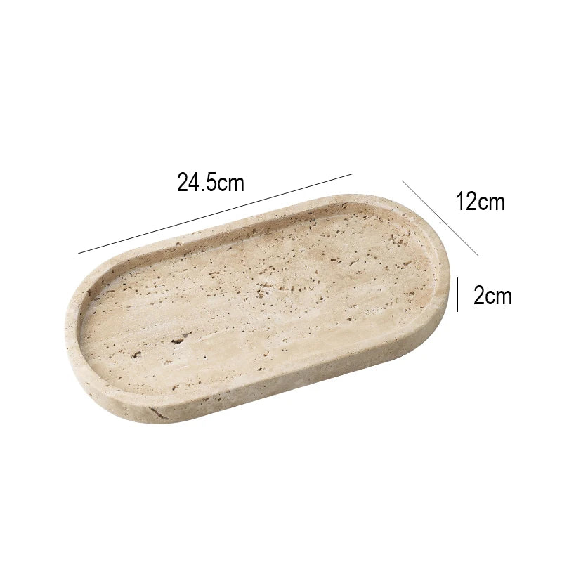 Travertine Stone Tray