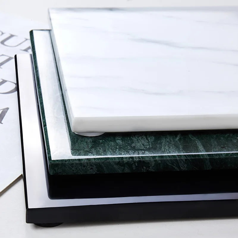 Nordic Marble Rectangular Tray