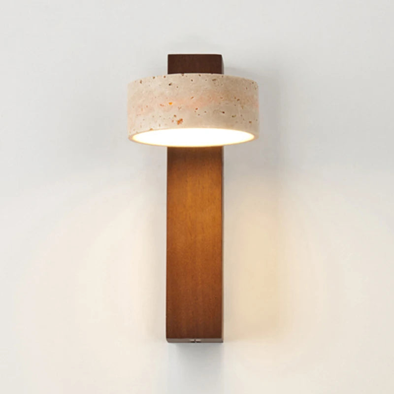 Wabi Sabi Cave Stone Wall Lamp