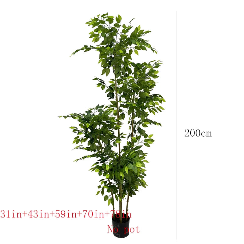 Large Artificial Ficus Silk Tree
