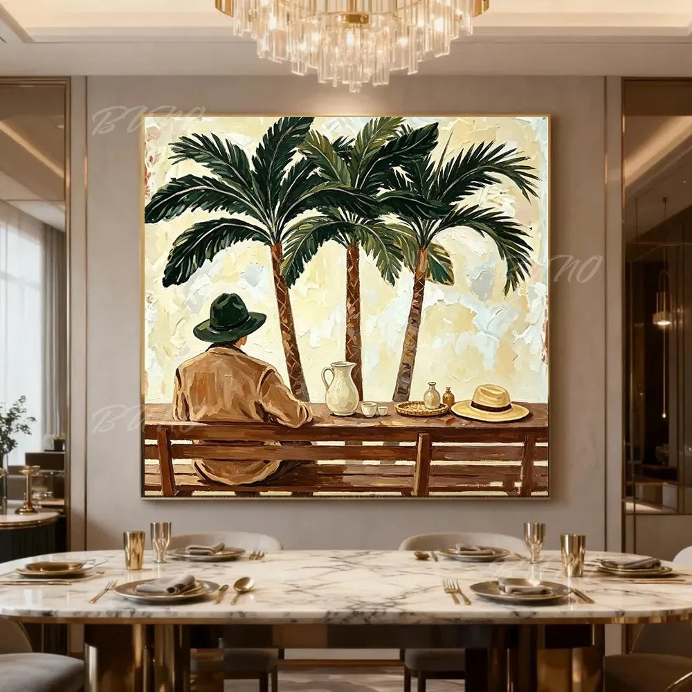 Modern Lady Figure Painting