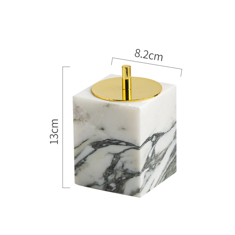 Arabescato Corchia Marble Bath Set