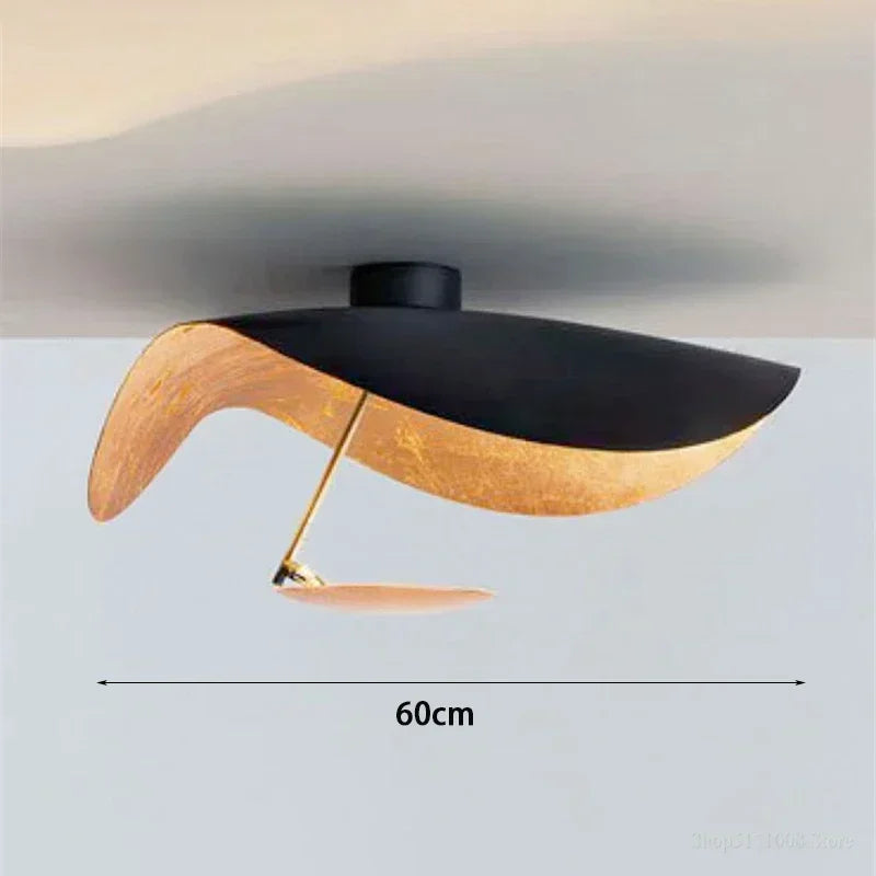 Modern Black and White LED Ceiling Lamp