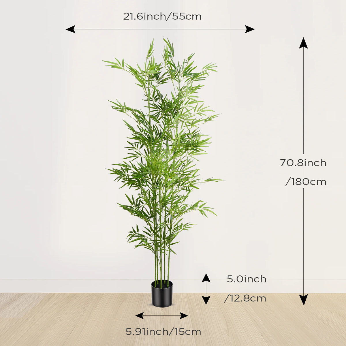 Artificial Bamboo Tree Tall Fake