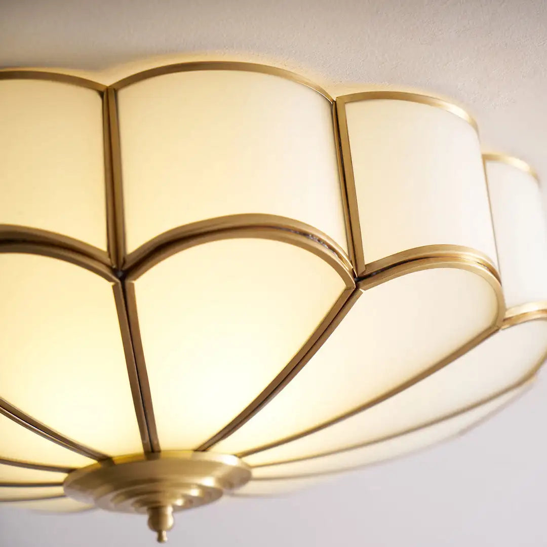 Copper Minimalist Ceiling Lamp
