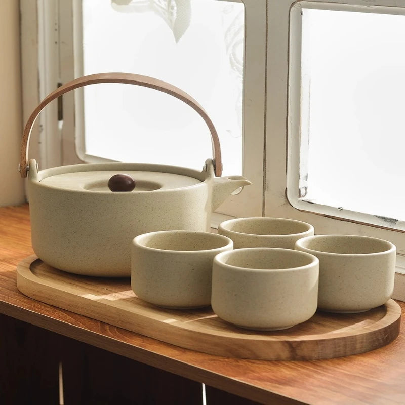 Retro Ceramic Tea Sets Cold