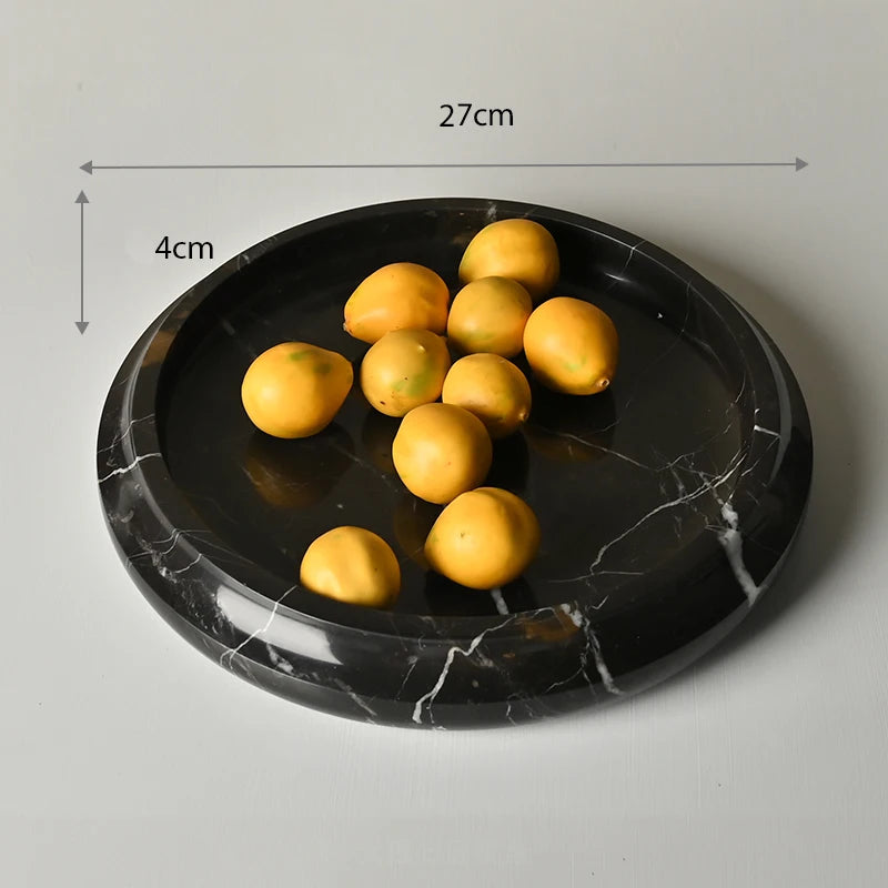 Natural Marble Serving Tray