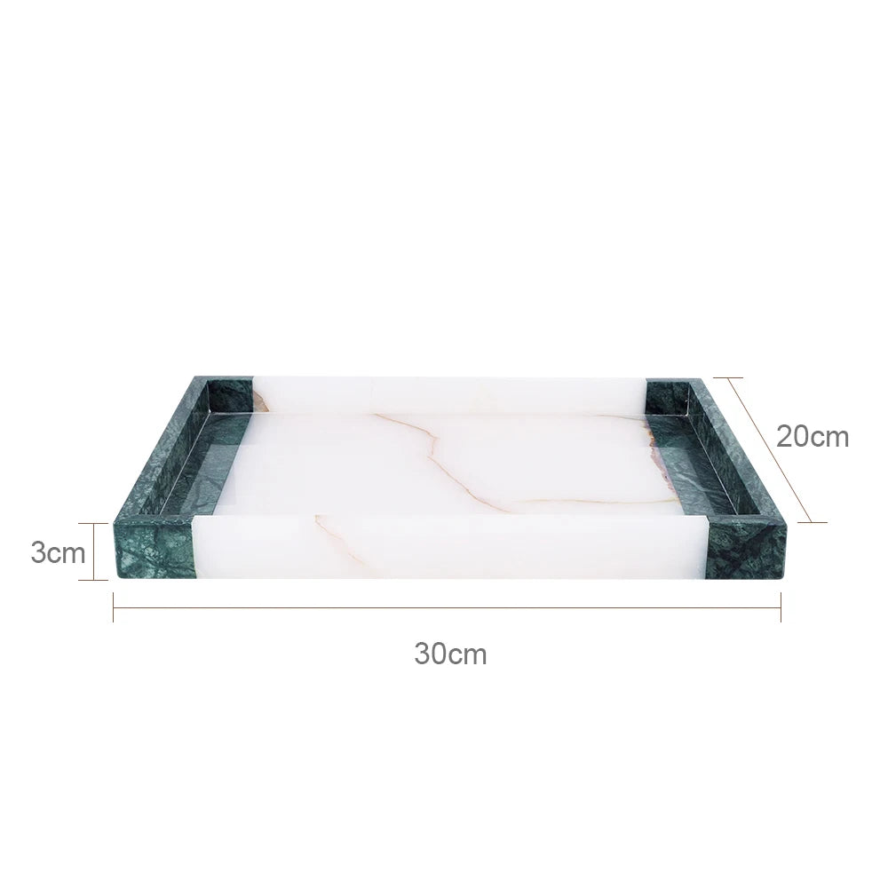 Indian Green Onyx Bath Set