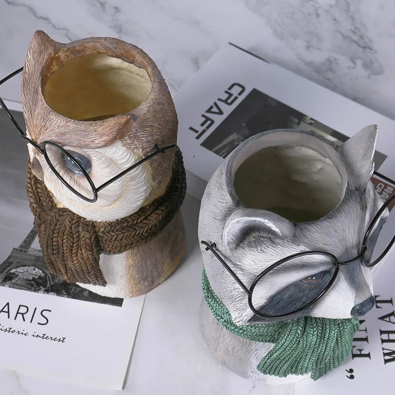 Resin Animal Planter