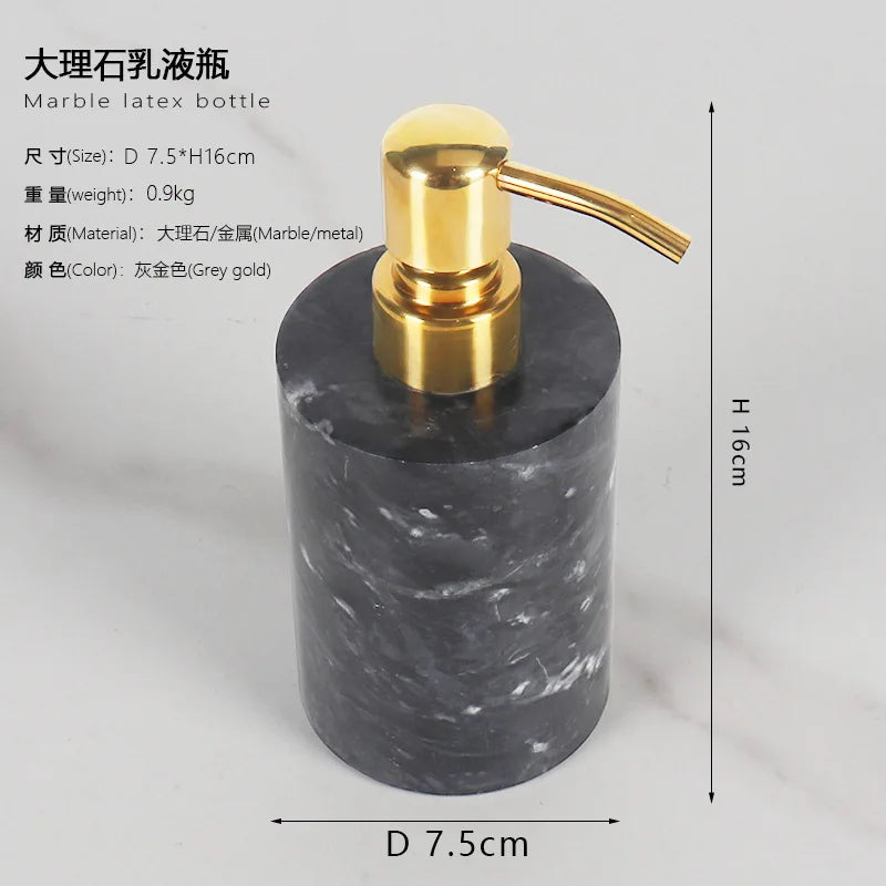 Marble Lotion Bottle Set