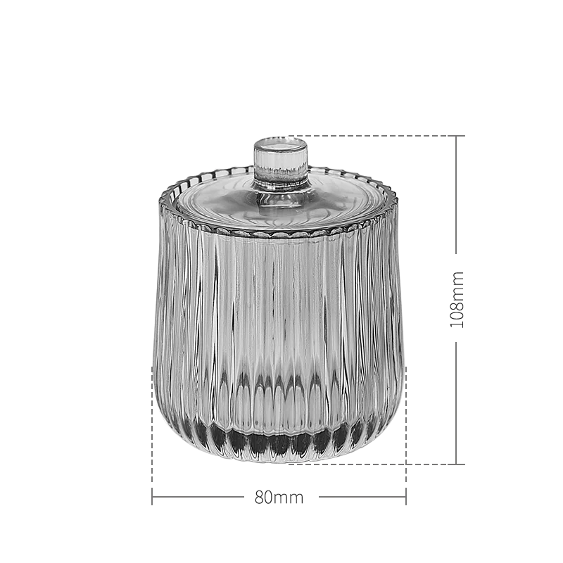 Glass Bathroom Accessories Set