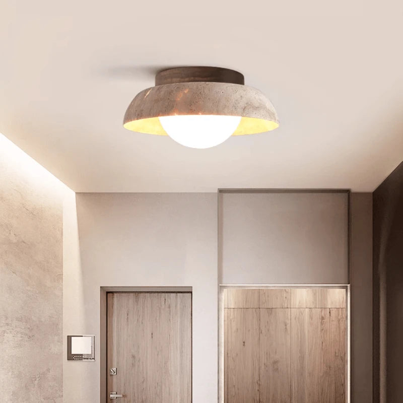 Japanese Wabi Sabi LED Ceiling Light
