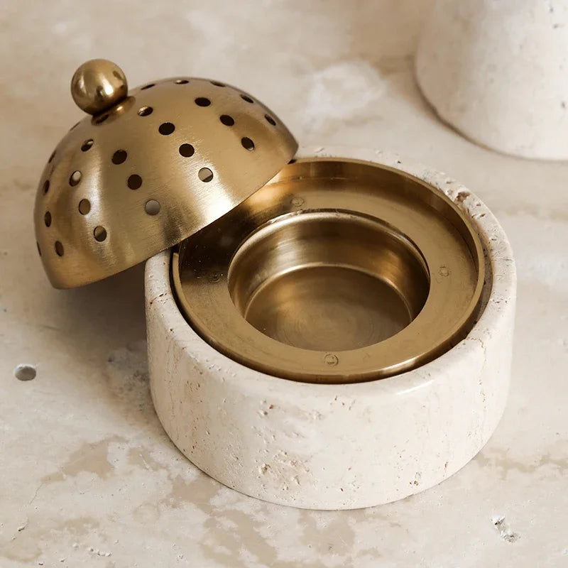 European Retro Metal Aromatherapy Stove