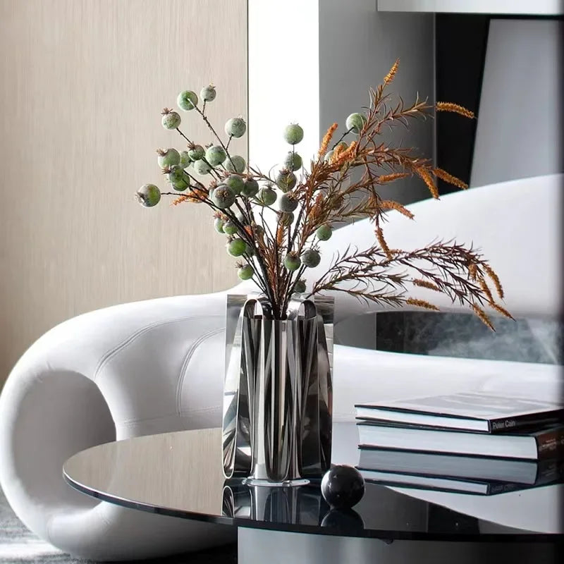 Steel Floral Ornament
