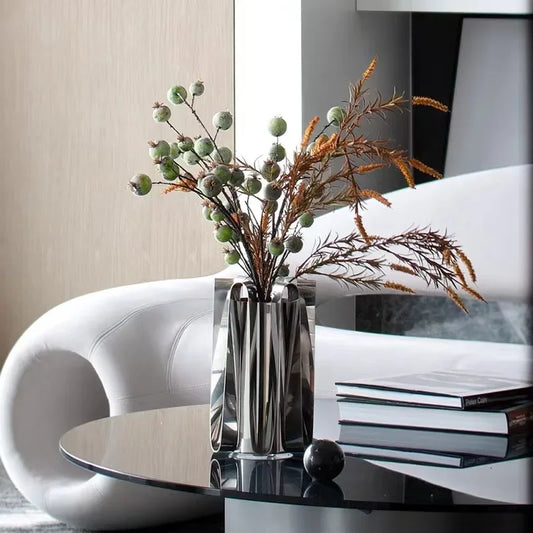 Steel Floral Ornament