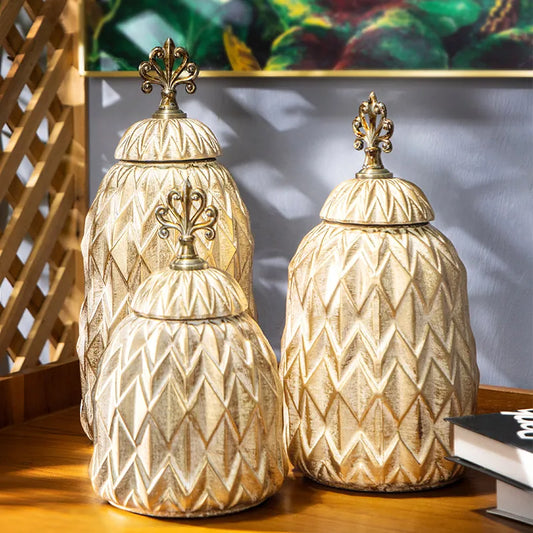 Large Ceramic Storage Jar
