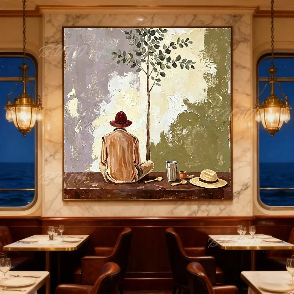 Modern Lady Figure Painting