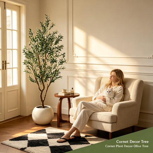 Olive Trees Artificial Indoor Tall Faux Tree