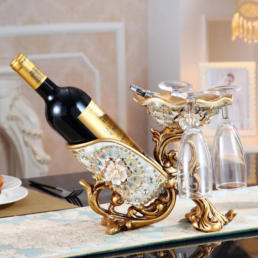 European Style Red Wine Holder