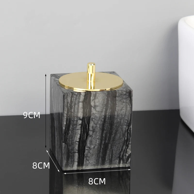 Tree Black Marble Vanity Set