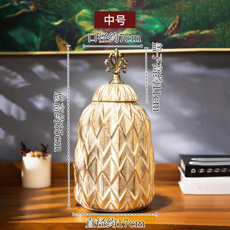 Large Ceramic Storage Jar