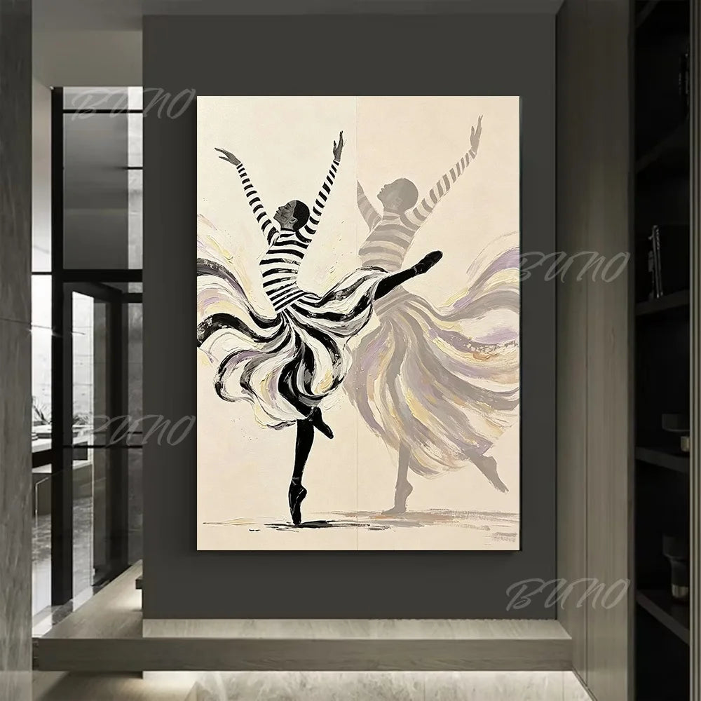 Ballet Dancer Canvas Art