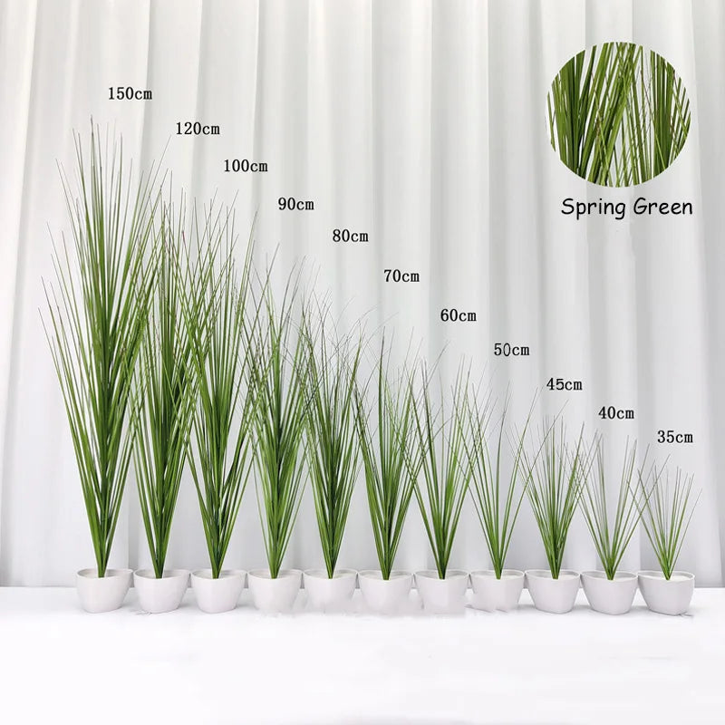 Artificial Plants Onion Grass Greenery
