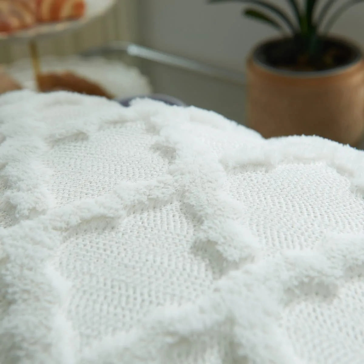 Faux Fur Cushion Cover
