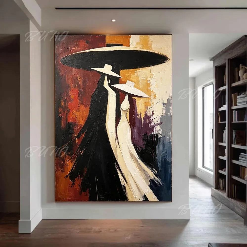 Chic Lady Palette Painting