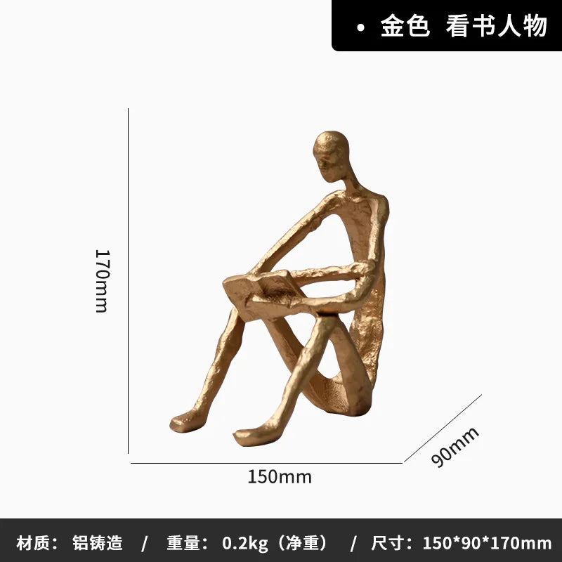 Acrobat Characters Sculpture Ornaments Desk