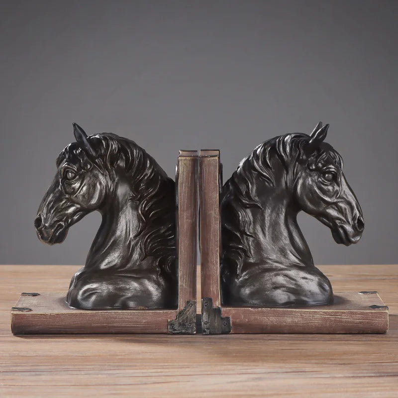 Horse Head Bookend