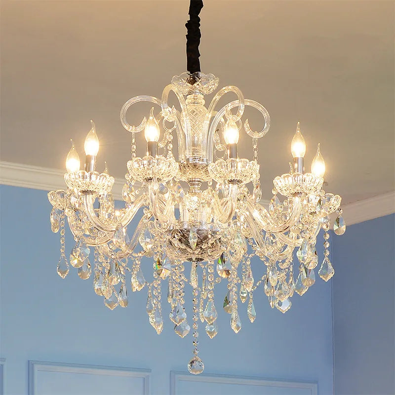 Grand Crystal LED Chandelier