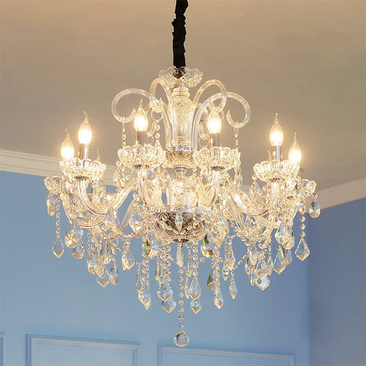 Grand Crystal LED Chandelier
