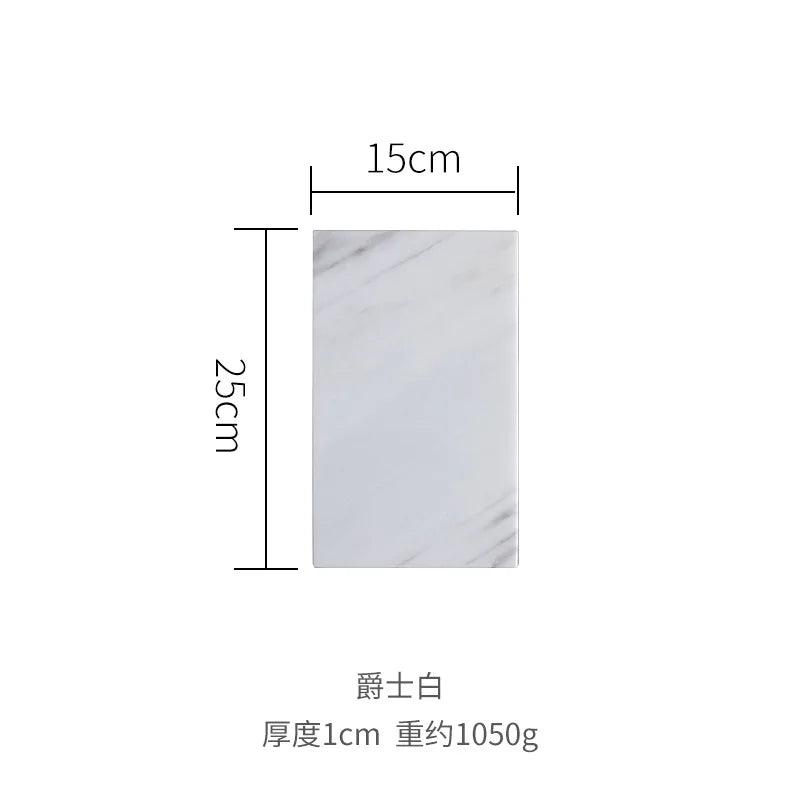 Nordic Marble Rectangular Tray