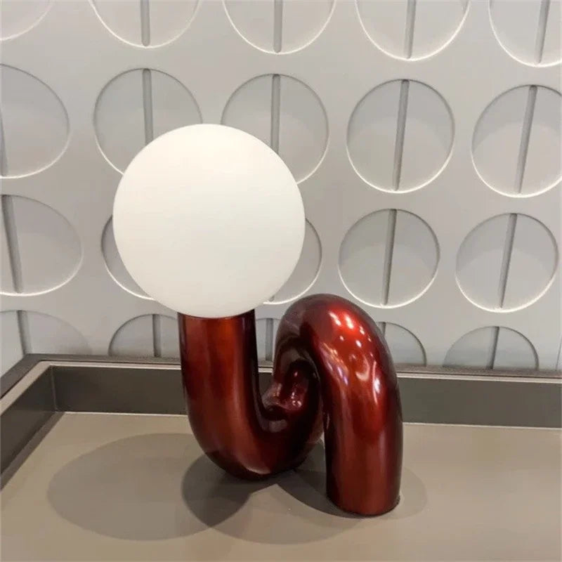 Nordic LED Table Lamp Resin