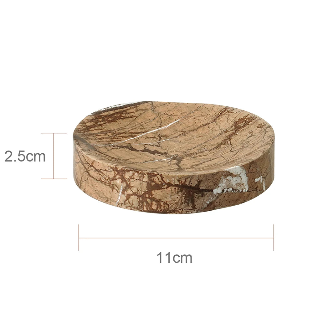 Rainforest Brown Marble Bath Set