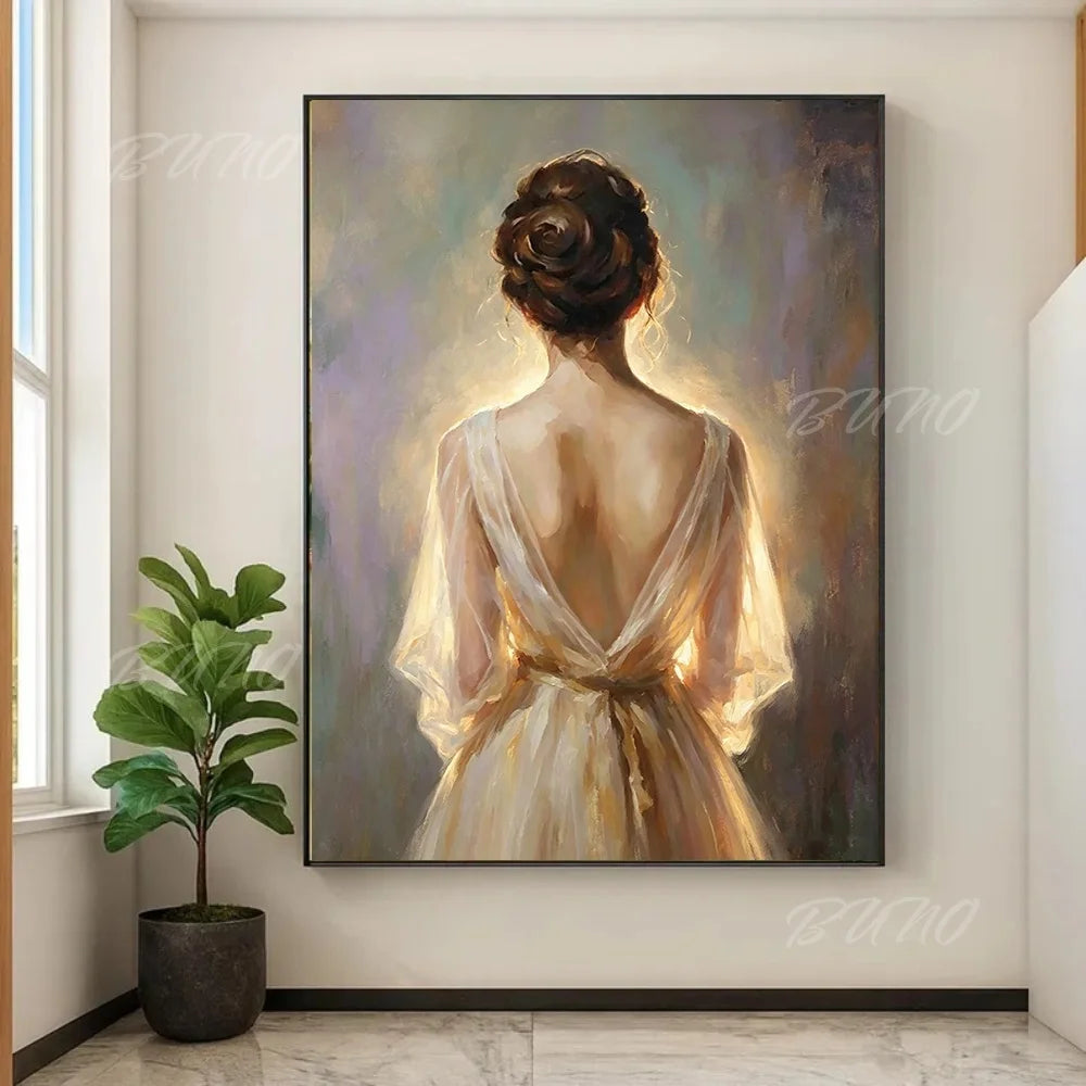 Palette Knife Dancer Art