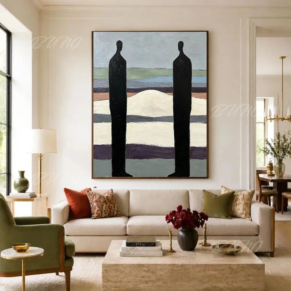 Impasto Figurative Painting