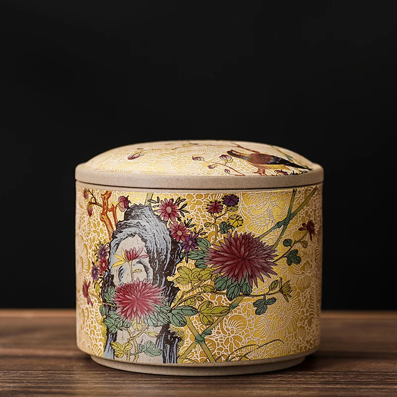 Ceramic Sealed Tea Jar