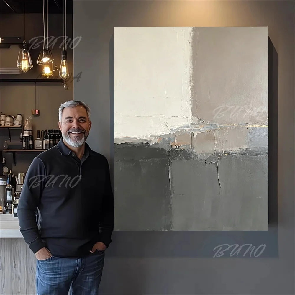 Dark Black Palette Painting