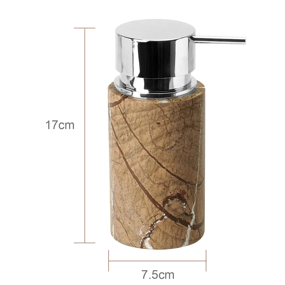 Rainforest Brown Marble Bath Set