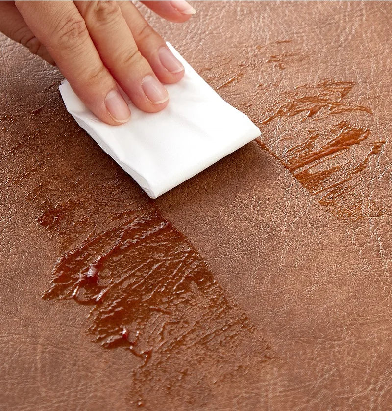 Cowhide Placemat and Coaster Set