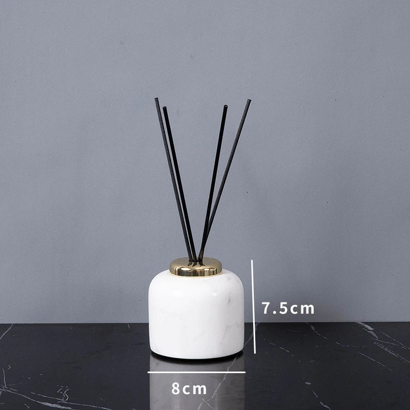 White Volakas Bath Set