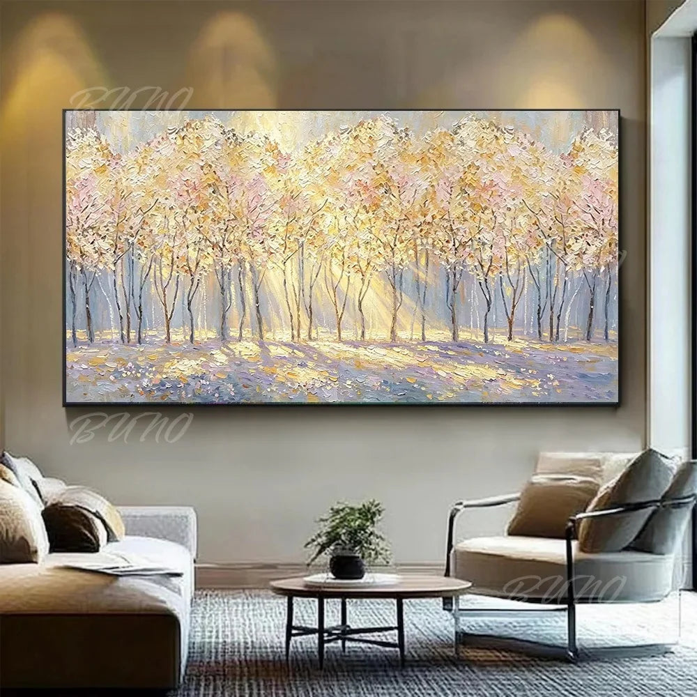 Modern Luxury Textured Painting