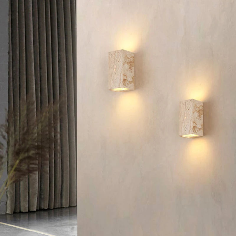 Nordic Natural Stone Wall Lamp