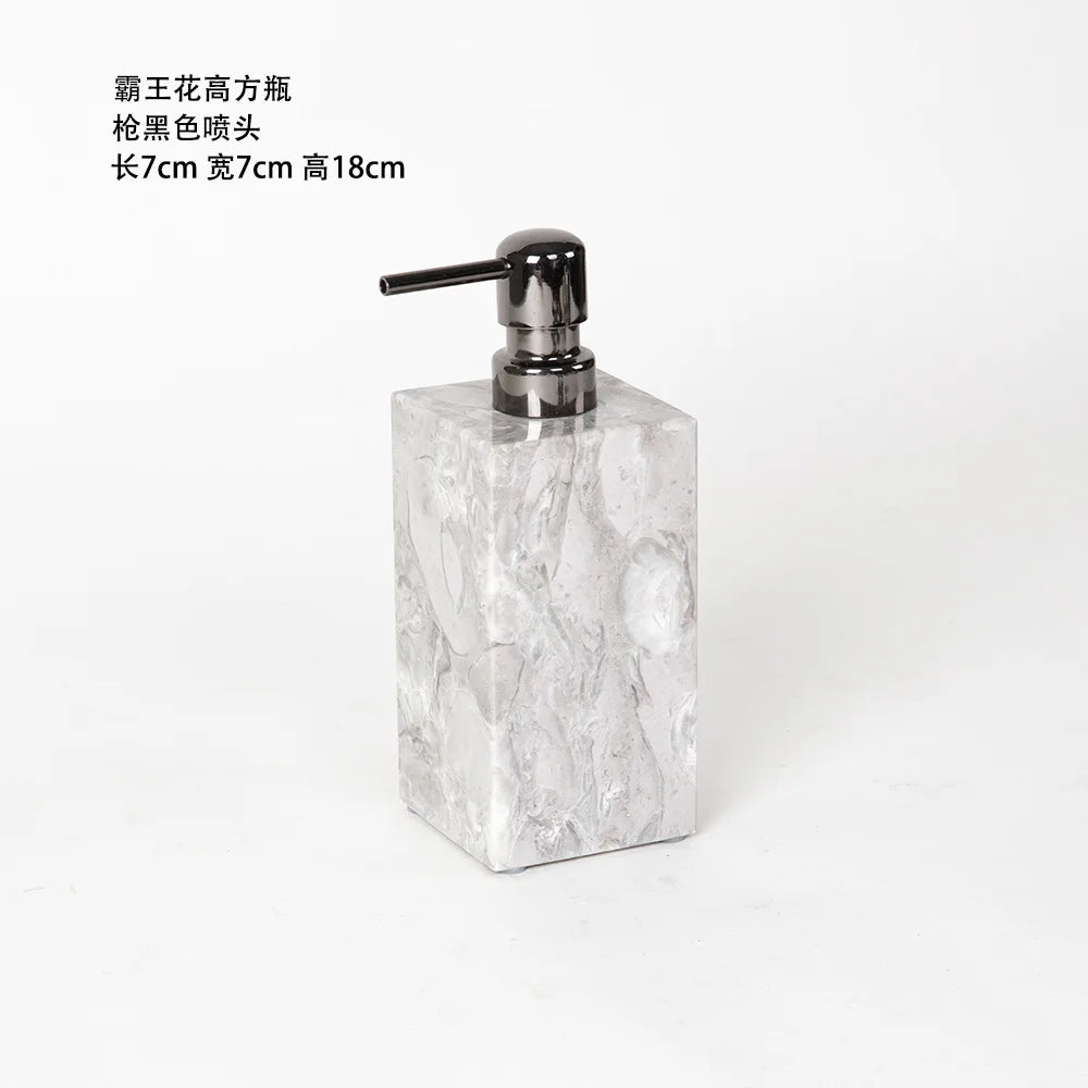 Pitaya Flower Marble Vanity Set